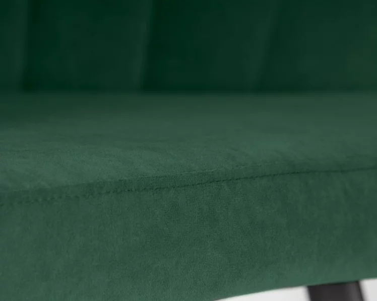 Стул обеденный DOBRIN NAOMI (ЭМАЛЬ ЧЕРНЫЙ МУАР велюр Catania Izumrud)_8