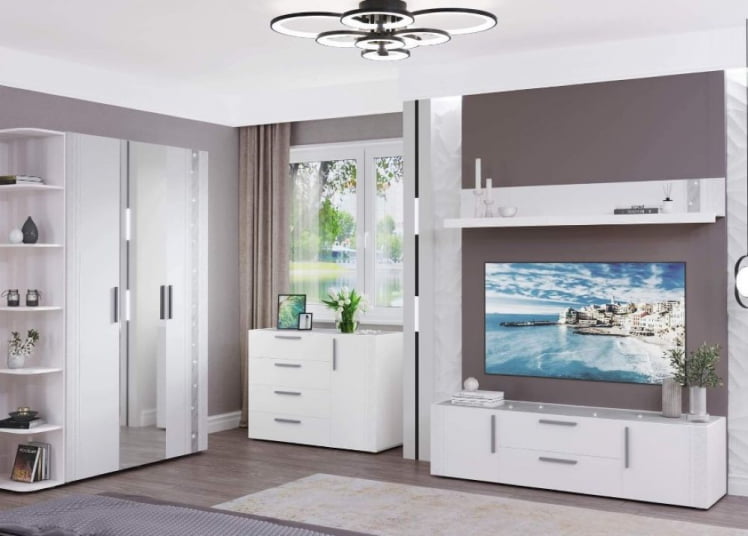 Шкаф-витрина малый (лев/прав) Николь 603.07_6