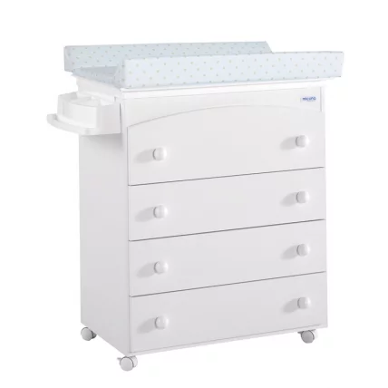 Комод пеленальный Micuna B-970 White Beige Dots_0