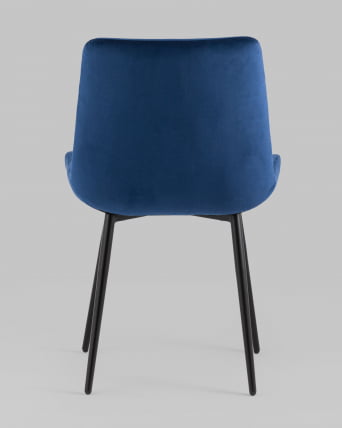 Стул Остин велюр Синий_4