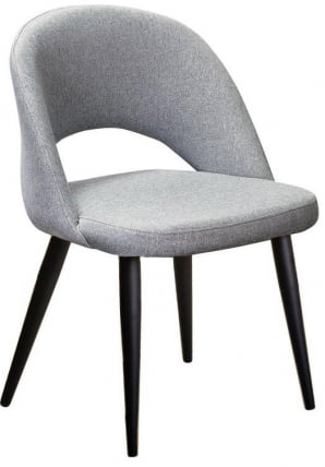 Стул Ларс Грей/Черный / Lars_0