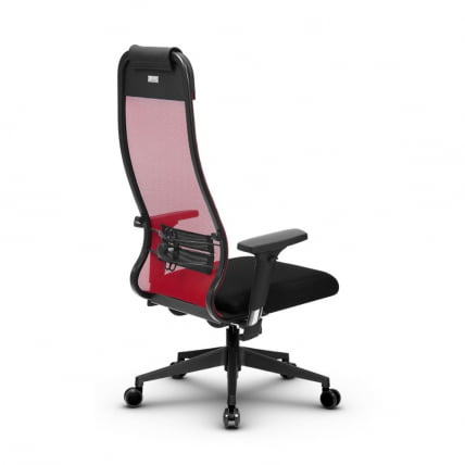 Офисное кресло МЕТТА Комплект 18/2D, Основание 17832 Красный Black_2