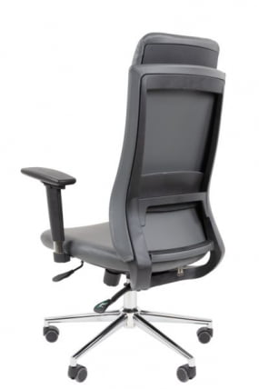 Офисное кресло CHAIRMAN 500 LUX экокожа Серый_20
