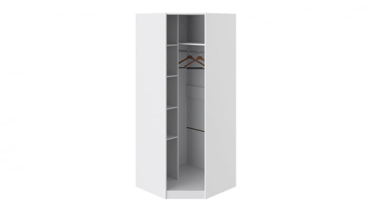 Шкаф угловой Наоми СМ-208.07.06 Белый глянец_1