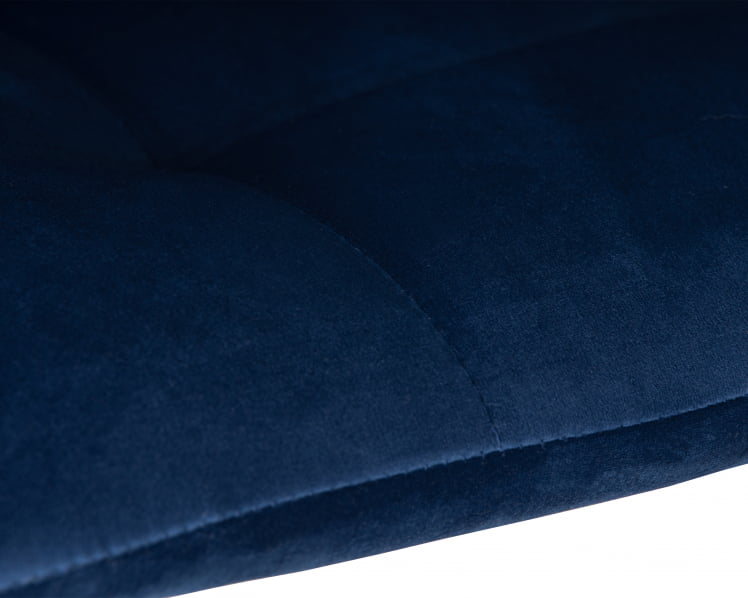 Стул барный DOBRIN TAILOR WHITE Синий велюр MJ9-117_6