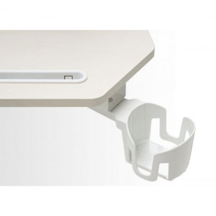 Стол для компьютера (для геймеров) с подставкой под клавиатуру и электрической регулировкой по высоте Eureka ERK-ED71-MW_9