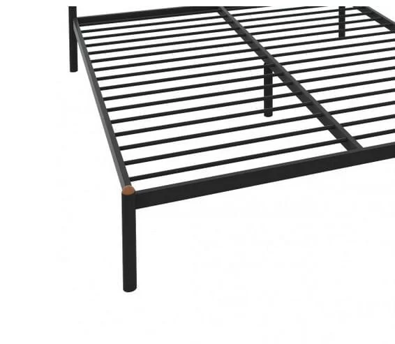 Кровать Милана Plus 1200х2000 Черная_1