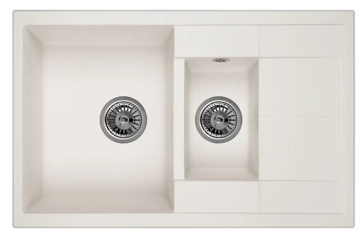 Кухонная мойка GRANULA 7802 Арктик_0