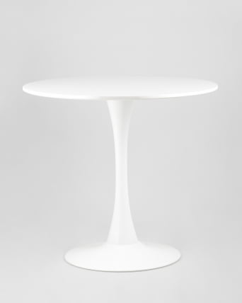 Стол Тулип Д80 Белый / Tulip D80_1