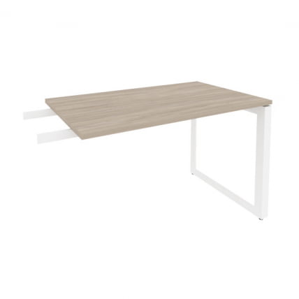 Брифинг-приставка на О-образном м/к ONIX O.MO-BR-11 Дуб Аттик/Белый_0