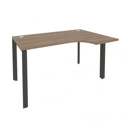 Стол эргономичный правый на П-образном м/к ONIX O.MP-SA-2R Дуб Аризона/Антрацит_0
