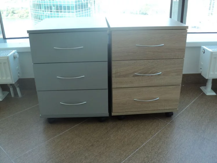 Тумба мобильная SC-3M .1 (Дуб сонома светлый)_8