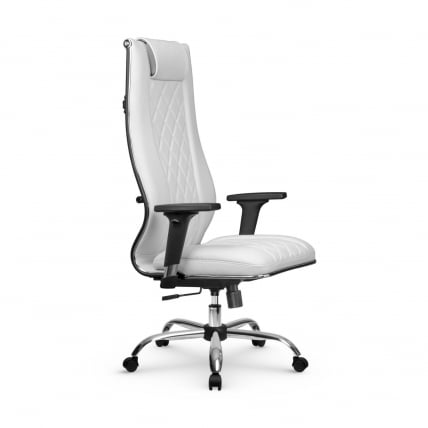 Кресло руководителя Мetta L 1m 50M/2D Infinity Easy Clean (MPES) Комплект 5 Белое_1