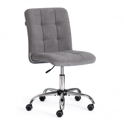 Кресло FIESTA флок , серый, 29_0