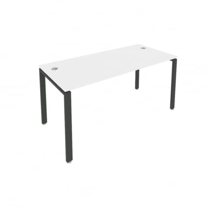 Стол письменный METAL SYSTEM Б.СП-4 Белый/Антрацит_0