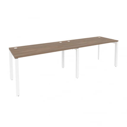 Рабочая станция на П-образном м/к ONIX O.MP-RS-2.3.7 Дуб Аризона/Белый_0