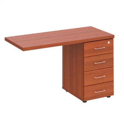 Брифинг-приставка боковая на опорной тумбе Патриот ПТ 767 Миланский орех_0