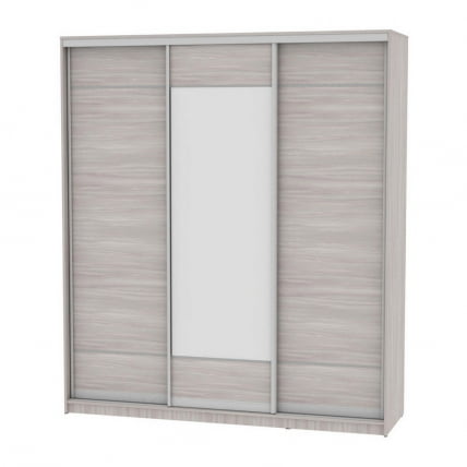 Шкаф-купе B-230х200х60-2(ЯШС-D7D8D7)_0