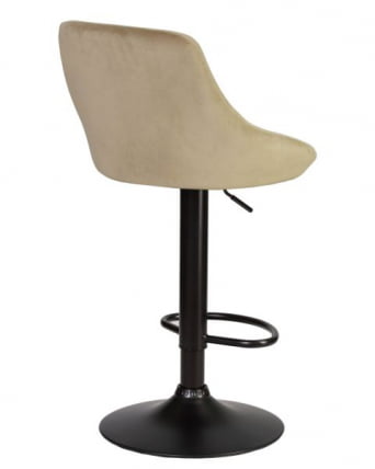 Стул барный DOBRIN LOGAN BLACK (мокко велюр (MJ9-9)) 2 шт_4