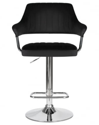 Стул барный DOBRIN CHARLY (черный велюр (MJ9-101)) 2 шт_6