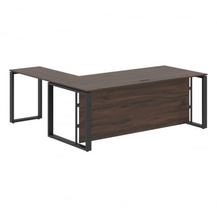 Стол с боковой приставкой ЕНИО ЕCТ 2019Х Дуб Денвер темный Антрацит / ENIO ECT 2019H_0