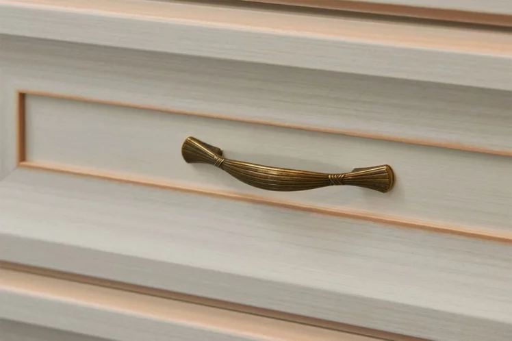 Комплект мебели для спальни Марлен №3 Кремовый белый Патина_7