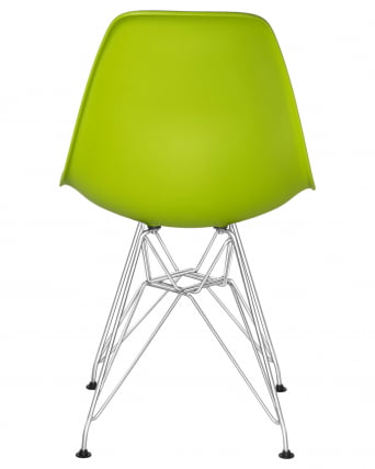 Стул обеденный DOBRIN DSR ножки хром Салатовый G-08_4