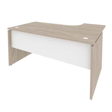 Стол эргономичный левый ONIX O.SA-4L Дуб Аттик/Белый_0