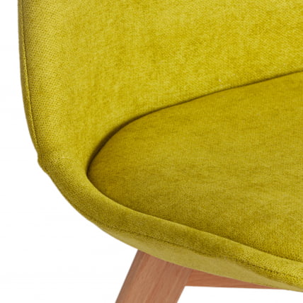 Стул TULIP SOFT (mod. 053V) дерево/пластик/ткань, 49,5 x 54,5 x 84 см, Светло-зеленый (Light green) LY1701-8_7