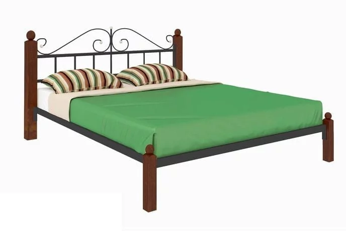 Кровать Диана Lux 1800х2000 Синяя_0