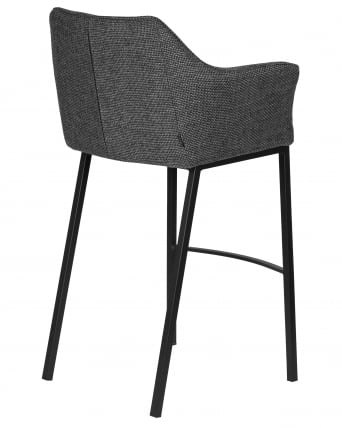Стул барный DOBRIN LUCAS (серая ткань (F-22))_3