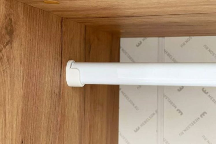 Шкаф трехдверный Адам MSA-04 дуб крафт золотой/белое дерево_5