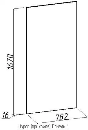 Панель 1 Hyper Венге (прихож)_2