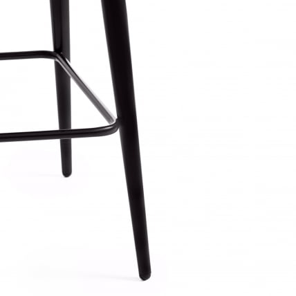 Стул барный CHILLY (mod.7095б) ткань/металл, 53х44х104 см, высота до сиденья 76 см, бежевый barkhat 5/черный_8