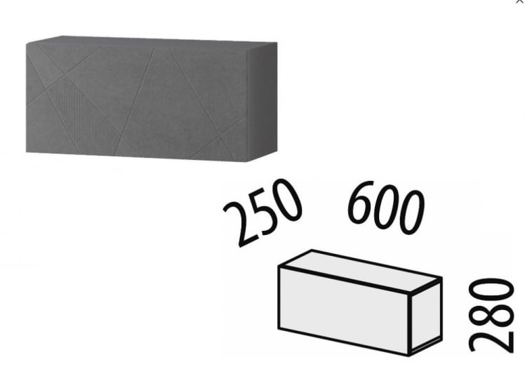 Полка навесная Джерси 602.41_3