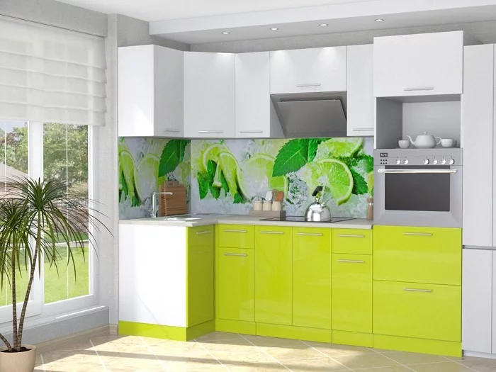 Глянцевый фартук (КОМПОЗИТ) KM 19_7