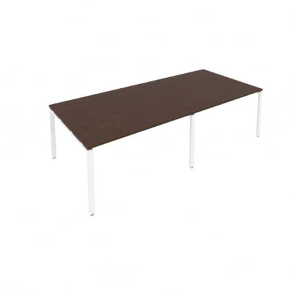 Переговорный стол (2 столешницы) Metal System Б.ПРГ-2.3 Венге/Белый_0