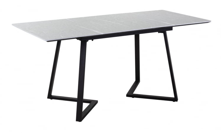 Стол Роналдо раздвиж. 120-160 Мрамор бьянко_1