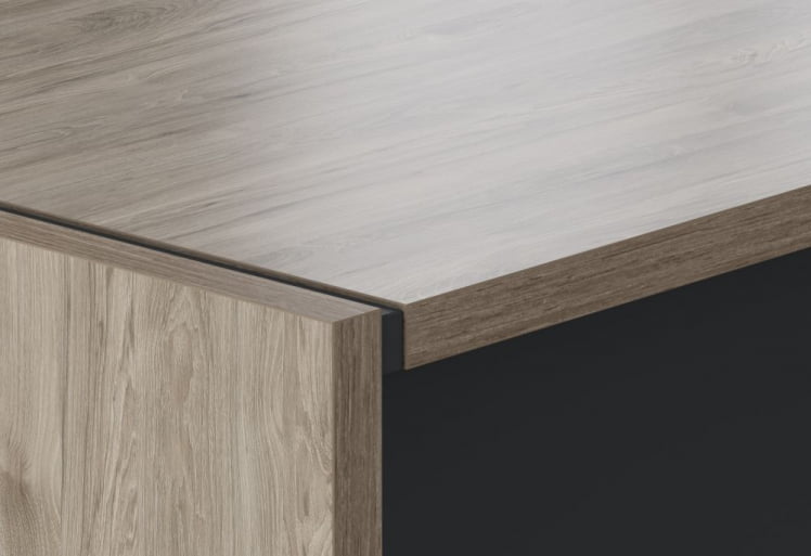 Кабинет руководителя MORRIS TREND комплект №2 Антрацит Кария Пальмира_1