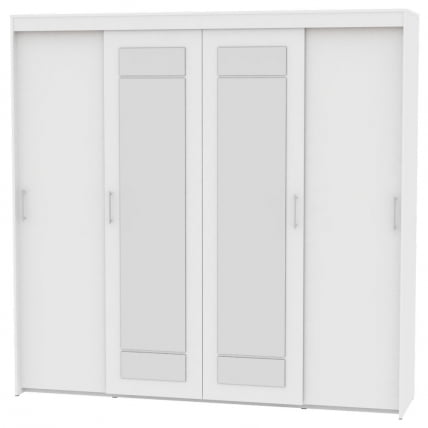 Шкаф-купе T-5-230х235х45-M(Белый-4)_0