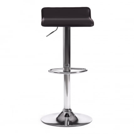 Стул барный KOST (mod. KY509) металл, экокожа, 38*39*63-84 см, черный/хром_5