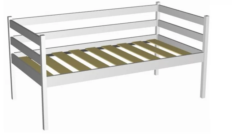 Кровать детская RooRoom VK-99 Белая_0