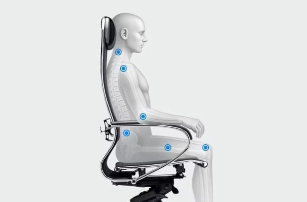 Кресло компьютерное Й 4ДФ Б2-57Д - ЙМ93+Инфинитй /Вc09/Нc09/Д15П/Х13мМ-3Д(М26.Б32.Г25.В04) / Y 4DF B2-57D YM93+Infinity /Vc09/Nc09/D15P/H13mM-3D(M26.B32.G25.W04)_2