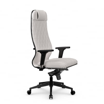 Кресло руководителя Мetta L 1m 40M/2D Infinity Easy Clean (MPES) Комплект 4 Белое_1