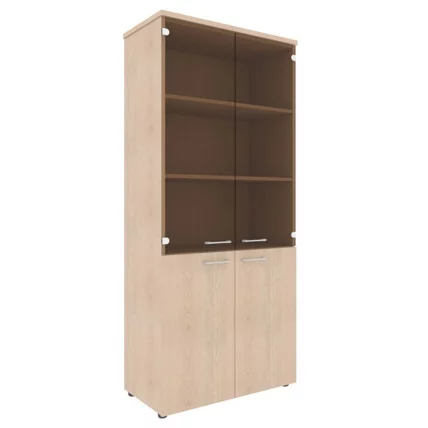 Шкаф комбинированный с топом XHC 85.2 Бук Тиара_0