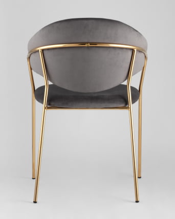 Стул мягкий Эвита Серый_5