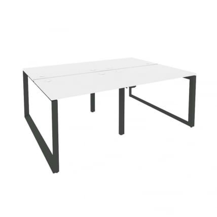 Рабочая станция на О-образном м/к ONIX O.MO-D.RS-4.1.7 Белый Бриллиант/Антрацит_0