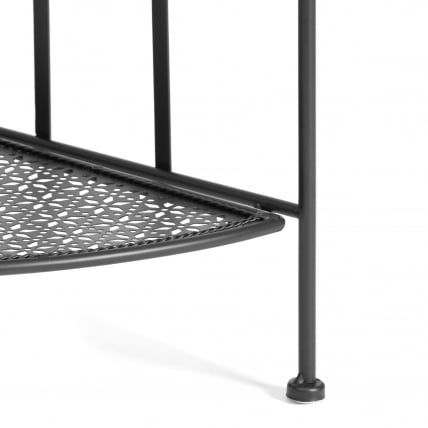 Этажерка угловая Secret De Maison Nicole (PL08-10338) стальной сплав, черный, 48х33х159 см_5