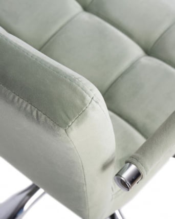 Офисное кресло для персонала DOBRIN TERRY (мятный велюр (MJ9-87)) 2 шт_8