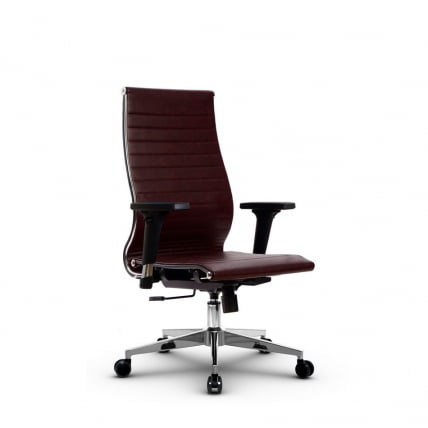 Кресло офисное МЕТТА Комплект 10/2D, Основание 17834 Комплект 3 Бордовое_0